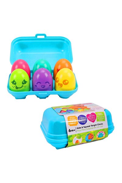 Tomy Toomies Parlak Renkli Saklambaçlı Yumurtalar Sesli 6M+