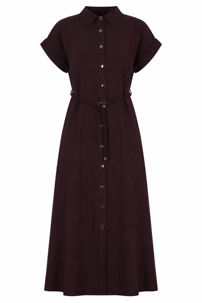 trender E-018 Plum Women's Dress 27Kd52000106