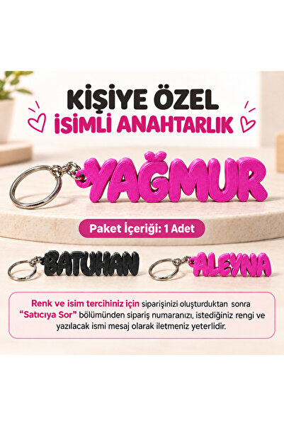 İsimli anahtarlık