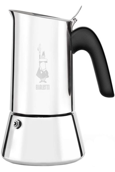 Bialetti Nou aparat de cafea Venus Induction cu 4 cești, 170 ml, argintiu (00...