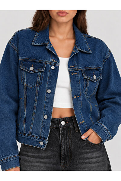 J&KSTORES Oversize No.1 Denim Ceket