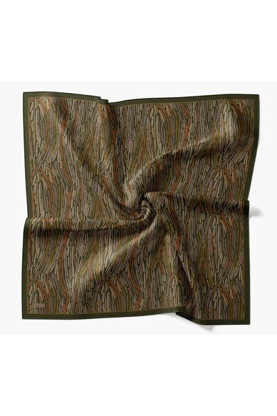 Silk Home Velora Scarf Modern Zebra Green