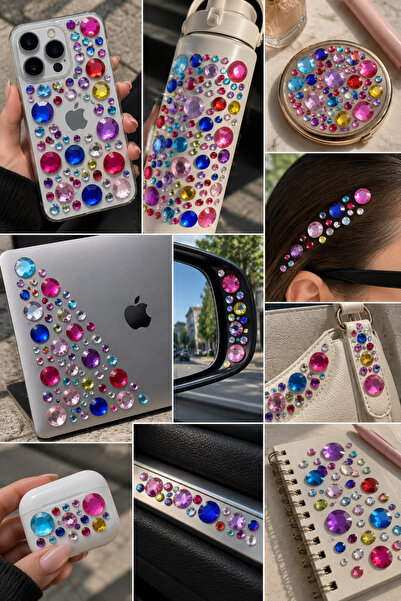Genel Markalar Brezzling Sticker Seti, Yapışkanlı Taş Seti, Sticker Taş Seti,
