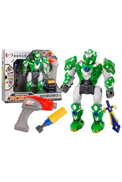 LEAN Robot șurubelniță Armă Bormașină Șurubelniță Lumini Sunet Verde