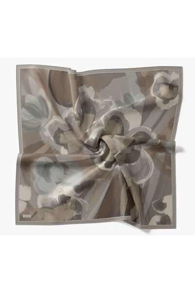 Silk Home Velora Scarf Watercolor Gray