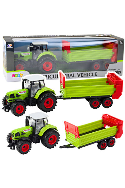 LEAN Tractor cu remorcă, acționare prin fricțiune, capotă care se deschide, u...