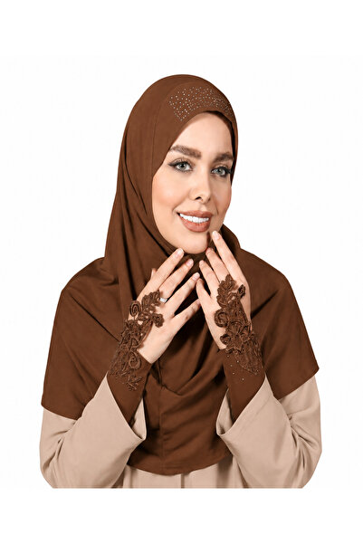 Linda Hijab for Women – Elegant Embellished Islamic Hijab, Modest Headscarf w...