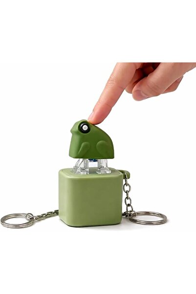Generic Rechargeable Frog/Lizard/Duck Keyboard Clicker Keychain with Light an...