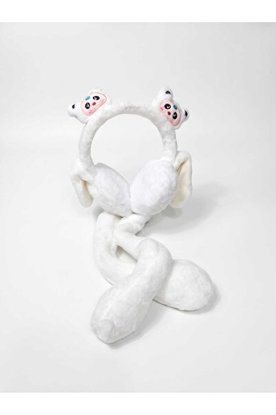 Aware Time Children's Plush Figured Movable Ear Movable Sound Winter Earmuff