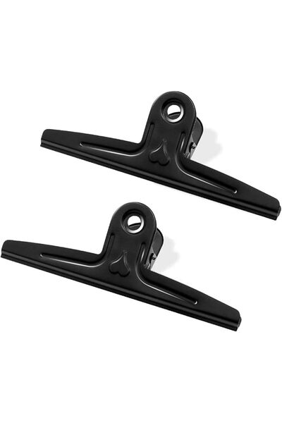 MAKINGTEC 11.8 Inch Large Clips, Stainless Steel Jumbo Giant Paper Clamps, Me...