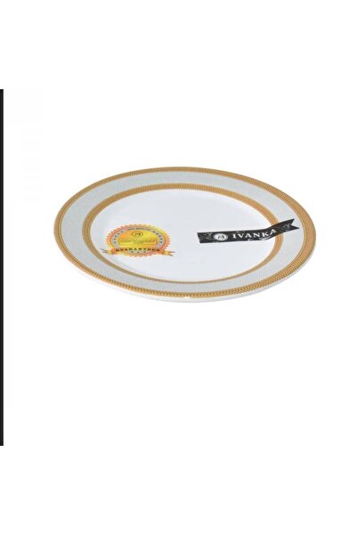 Generic Gold Plated Melamine Dinner Plate