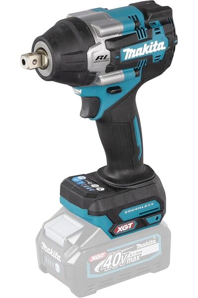 Makita مفتاح ربط كهربائي بدون فرشاة TW008GZ بقوة 40 فولت كحد أقصى يعمل ببطاري...