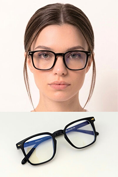 LUNE EYEWEAR JANE MAVİ IŞIK KORUMALI SİYAH GÖZLÜK