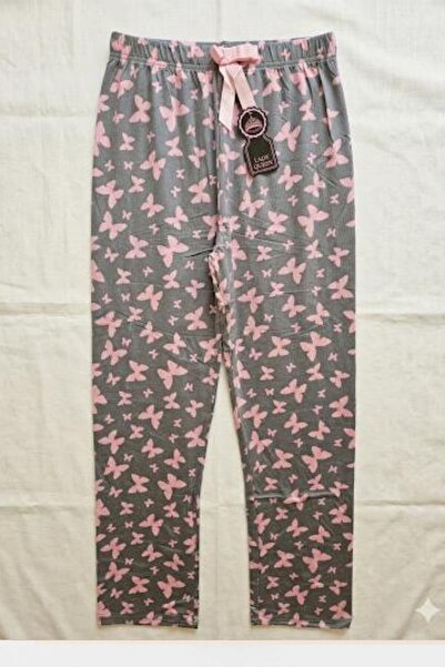 Lady Queen Lycra Ring Viscose Bottom Pajamas