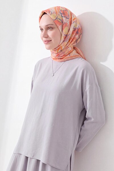 Silk Home Soft Eşarp Painterly Floral Yavruağzı