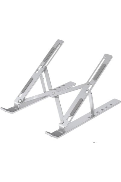 Zimtal Laptop Stand for Desk Adjustable Ergonomic Portable Aluminum Holder fo...