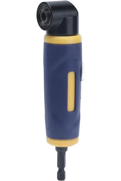 Luqeeg Right Angle Drill Adaptor, 90 Degree, Quality Alloy Steel, ABS Handle,...