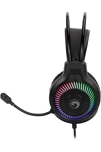 MARVO CM416 LOOT40 4-in-1 Gaming Combo Kit: RGB Backlit Keyboard, 8000 DPI 7-Button Mouse, 7.1 Sound Headset & Large Mouse Pad | All-in-One PC Gaming Peripheral Set for Gamers
