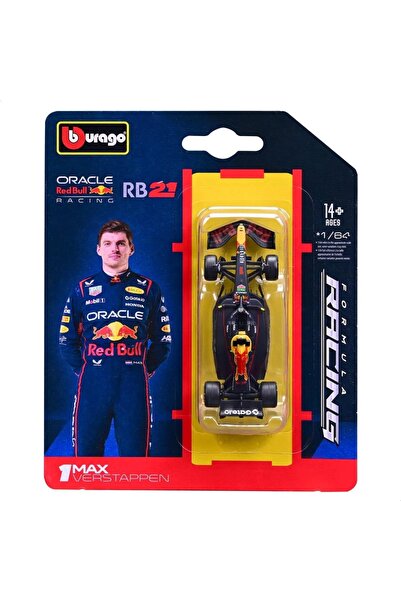 BBURAGO Burago Oracle Red Bull Racing 1 Max Verstappen Formula Racing 1/64 Mo...
