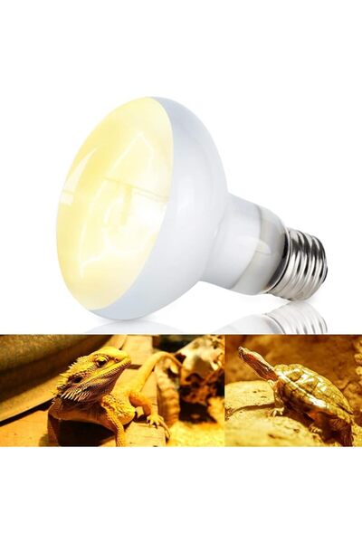 KASTWAVE Heat Lamp, Basking Bulb for Bearded Dragon, UVA Reptile Heat Lamp Bu...