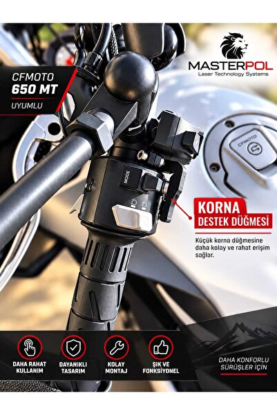 MASTERPOL Cf moto Korna Anahtarı Düğmesi Uzatma Anahtarı CFMOTO 300NK 300SR 2...