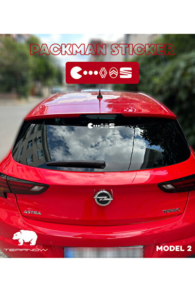TEARNOW Packman Vehicle Sticker Model 2