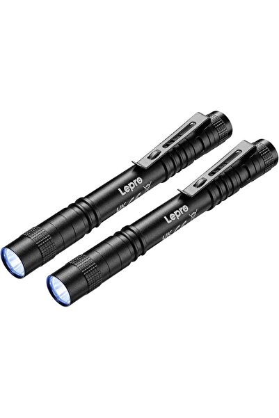 LEPRO 365nm UV Torch, Ultraviolet Flashlight, Pen Torch with Clip, Small Ultr...