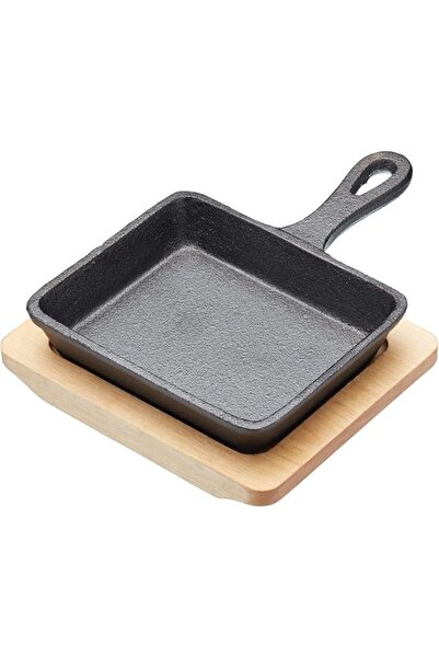 Artesa Kitchencraft Artfry18 Cast Iron Mini Frying Pan, 12.5X18X2Cm, Gift Boxed