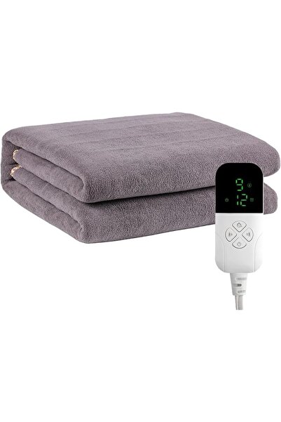 GENERAL Electric Heated Blanket Heating Pad Warm Flannel Blanket Fast Heating...