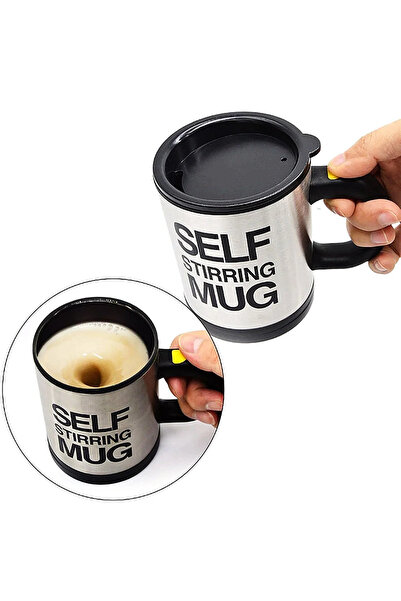 SS HOME CONCEPT Self Stirring Mug with Mixing Feature