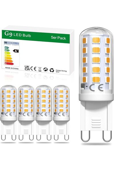 GENERAL G9 4W LED Bulbs Dimmable Daylight Bulbs 4000K AC220-240V No Strobe 39...
