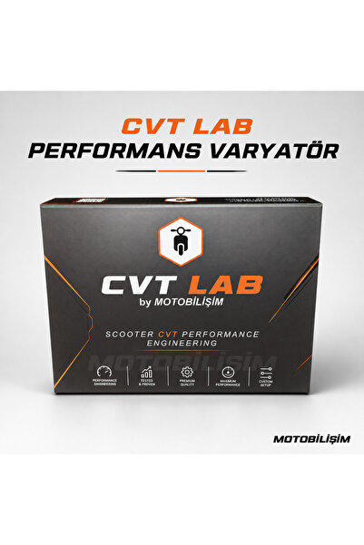 CVTLAB Cvt Lab Honda Pcx 125 2021-2026 Uyumlu Varyatör Seti Honda Gümüş Gri