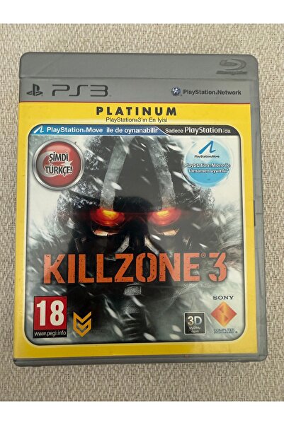EA ps3 killzone 3 orjinal oyun 10/10 disk kondüsyonu kitapçıklı