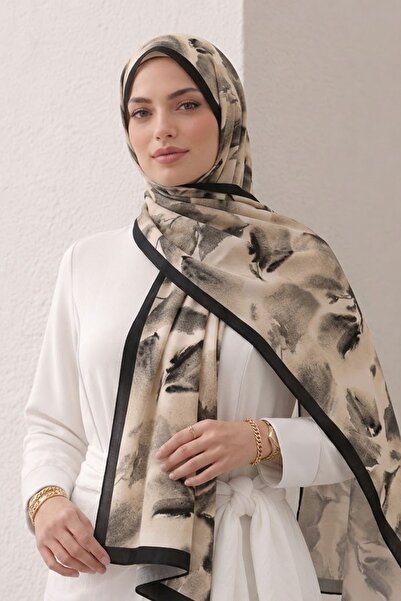sermoda Patterned Shawl - Bamboo Kraş Printed Shawl 2