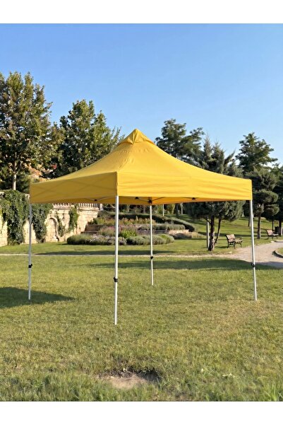 SER&YAT Gazebo Kolay-Hızlı Kurulum Katlanabilir 3x3 Su Geçirmez Tente Çardak ...