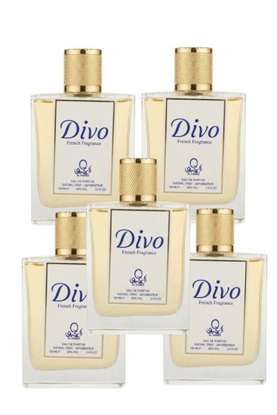 Al aqeeq 5 قطع Divo French Perfume 100مل