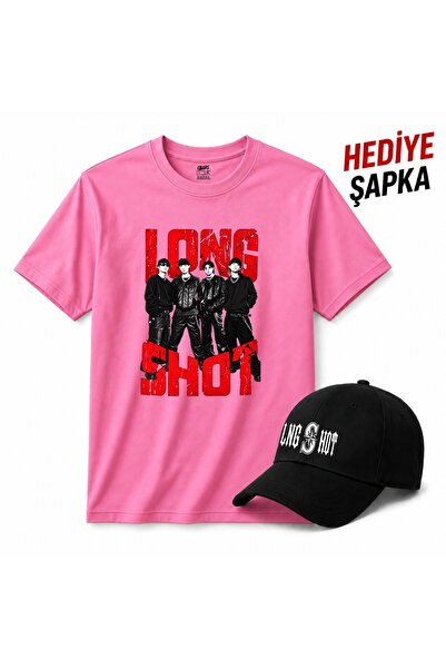 barsdepo Μπλουζάκι με στάμπα Long Shot, Unisex, 100% Βαμβάκι (με δώρο καπέλο)