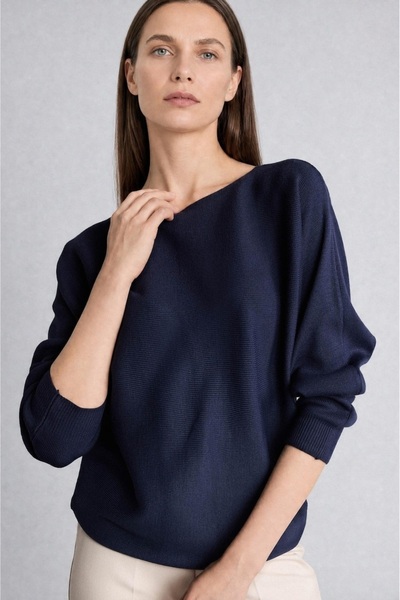 DeFacto Kayık Yaka Triko Basic Sweater G3403Ax26Au