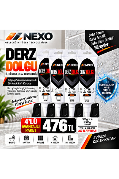 Derz Dolgu 4'LÜ