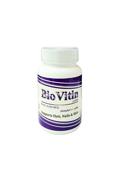 BIO-VITINE بيوفيتين بيوتين 10000 ميكروغرام - فيتامين B7 لدعم الشعر والبشرة وا...