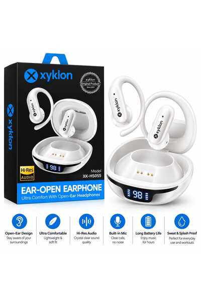 Swift Shelf Xyklon XK-HS055 Ear-Open Earphones — Enjoy a comfortable open-ear...