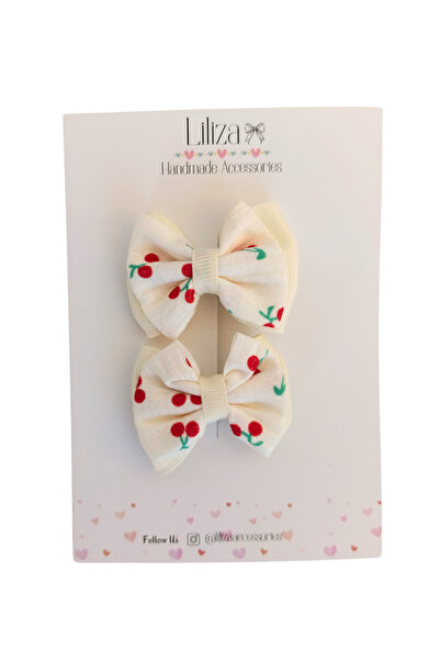 Liliza Accessories Bebek 2li Mini Fiyonk Toka Seti