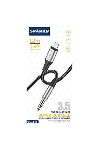 SPARKY وصلة قماش فاخر ايفون-اوكس 1.2 متر SK-AU314