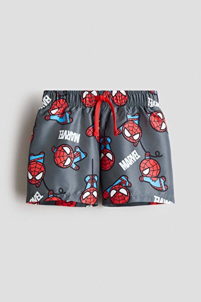H&M Printed swim shorts
