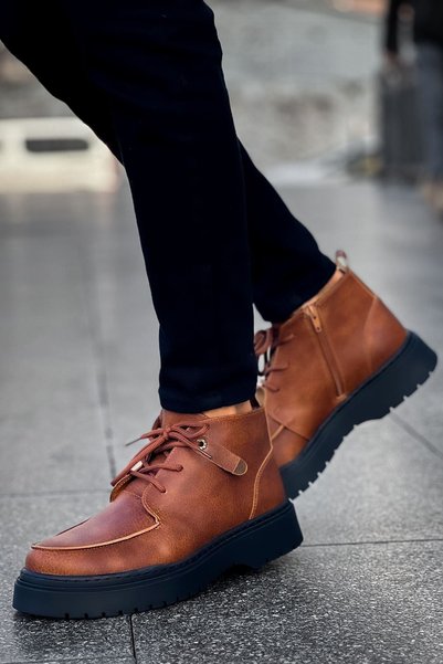 Generic Brand Mn213 - Cst Bryggen Men's Boots Taba