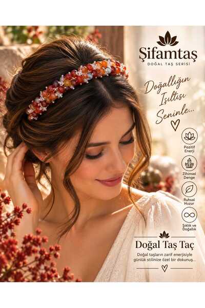 ŞİFAMTAŞ تاج من الحجر الطبيعي -5