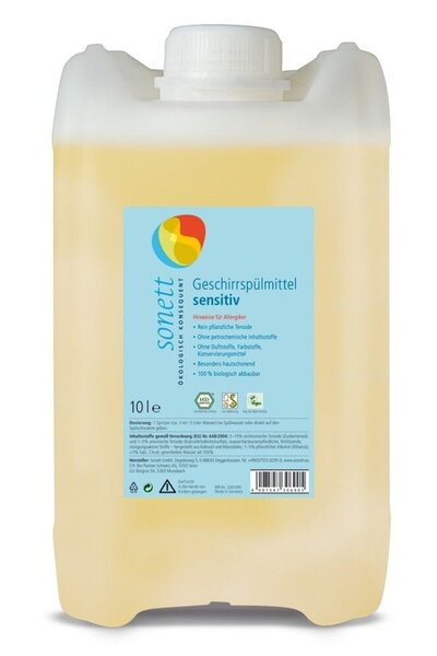 Sonett DETERGENT PT. SPALAT VASE - NEUTRU 10L