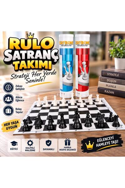 RULO SATRANÇ TAKIMI – STRATEJİ, ZEKA VE EĞLENCE BİR ARADA