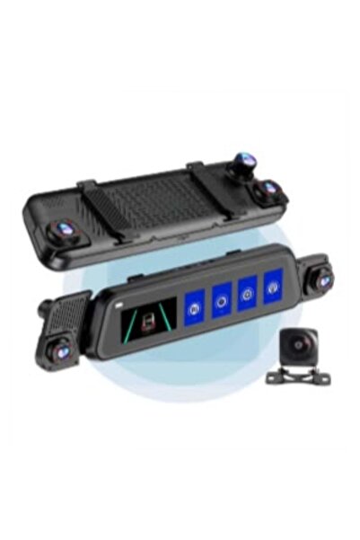 Midcom Digital Audio DA-M06 Dikiz Ayna 9,66" Inc Ekran Araç İçi 4 Kameralı 1920x1080p Ön 1280x720p Diğer Kameralar