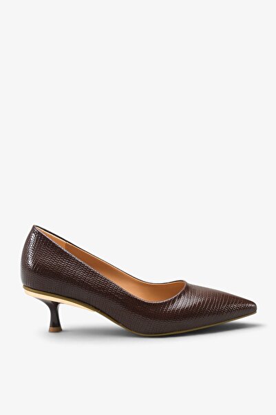 İNNABUTİKK Molkaer Women's Heeled Shoes - Brown Bambi